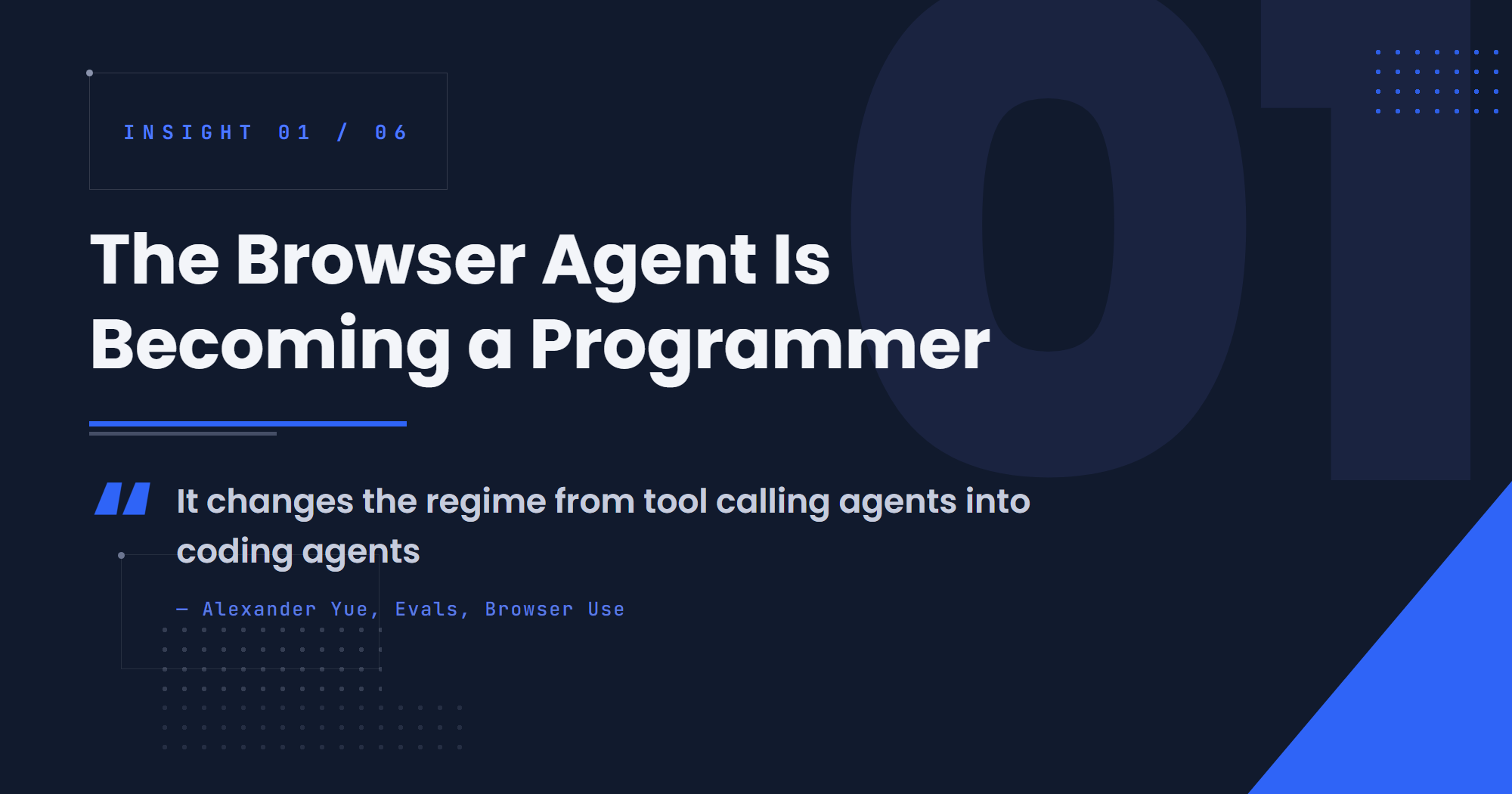 The Browser Agent Is Becoming a Programmer