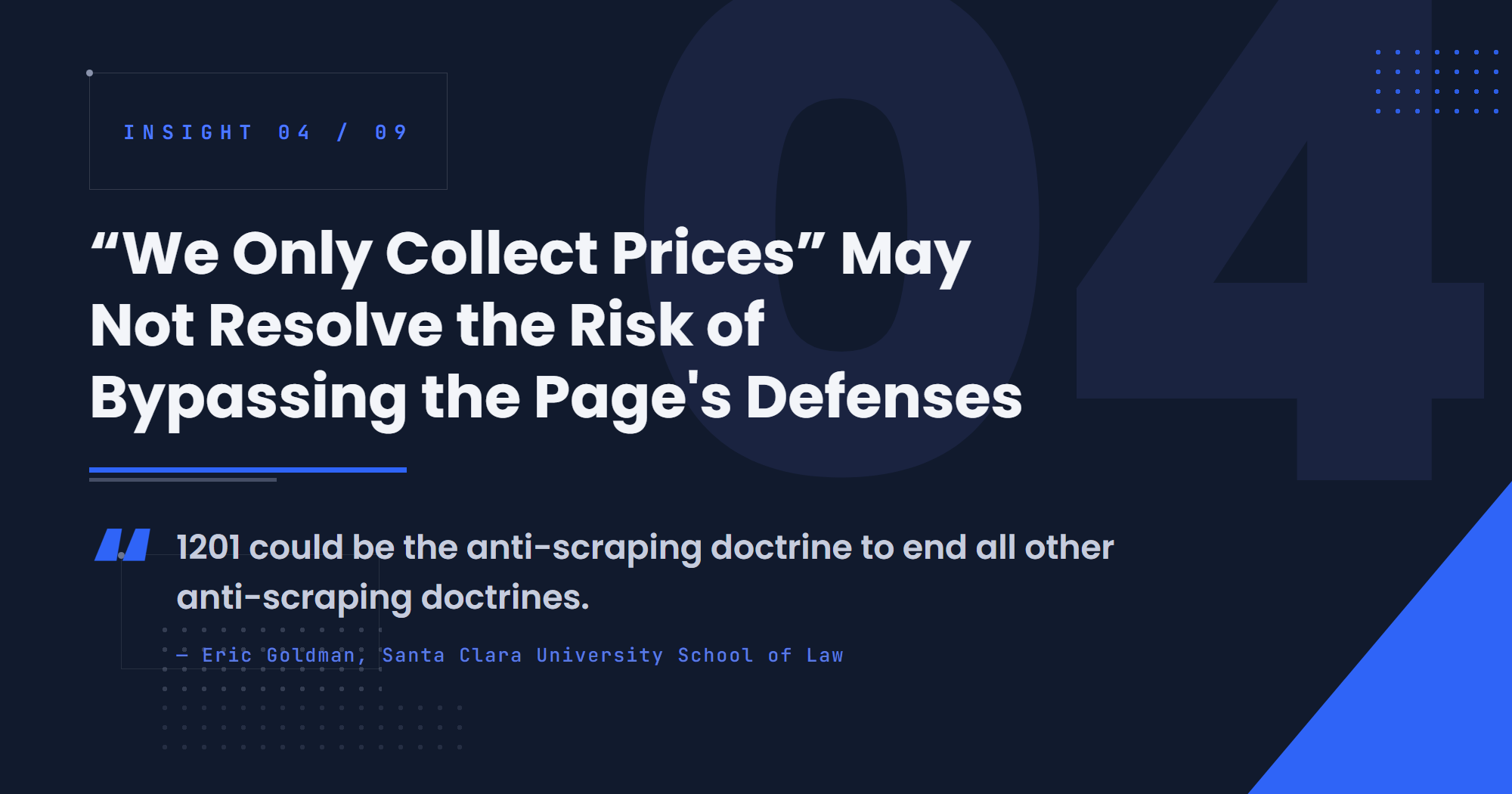 We Only Collect Prices