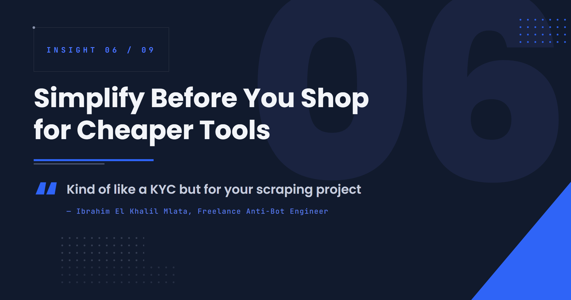 Reduce Scraping Costs by Removing Unnecessary Browsers and Proxy Requirements