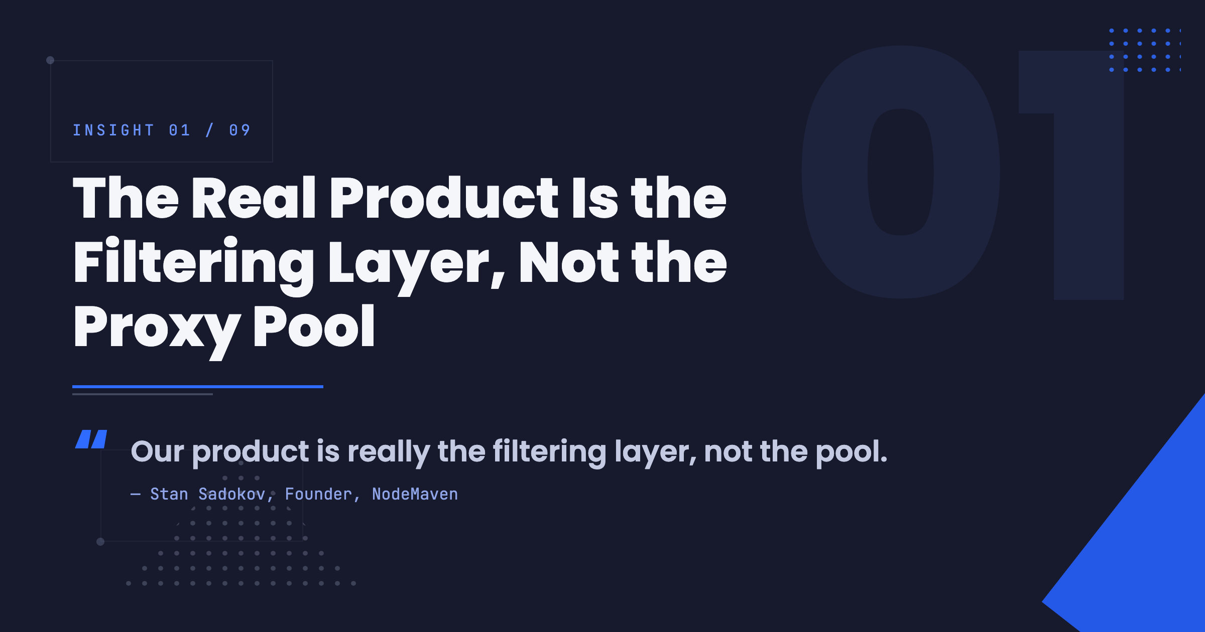 The Real Product Is Often the Filtering Layer, Not the Proxy Pool