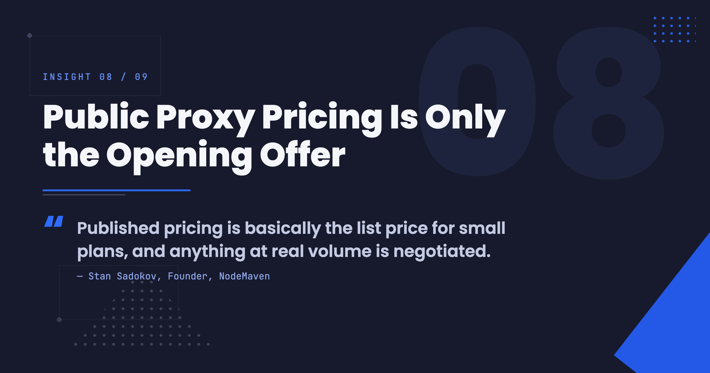 Public Proxy Pricing Is Only the Opening Offer