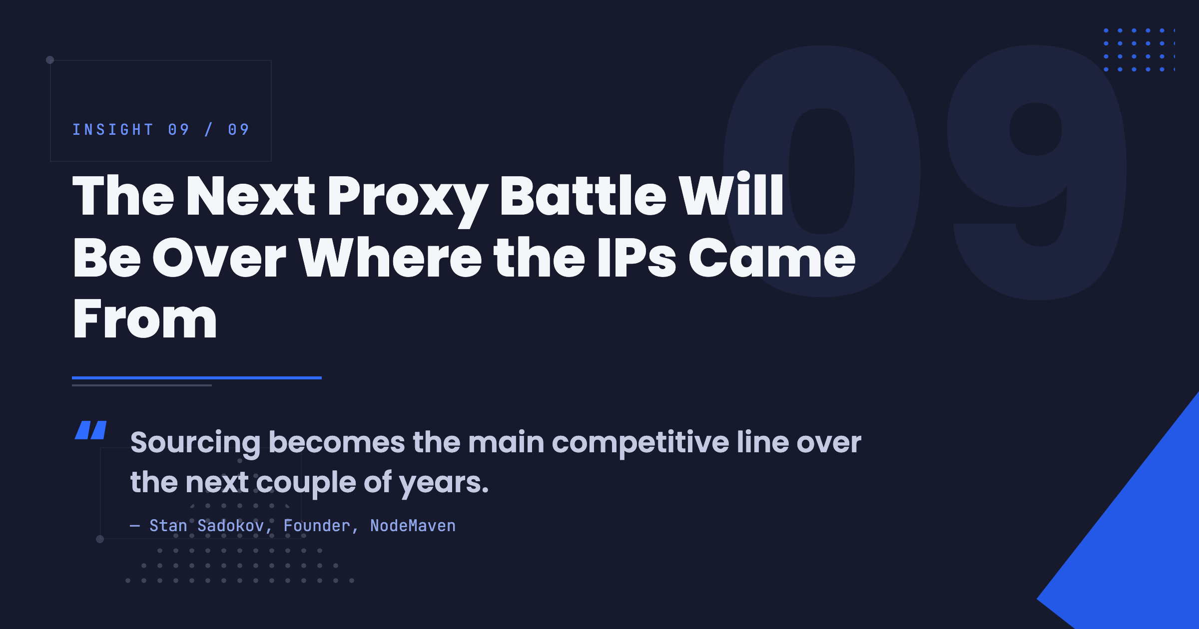 The Next Proxy Battle Will Be Over Where the IPs Came From