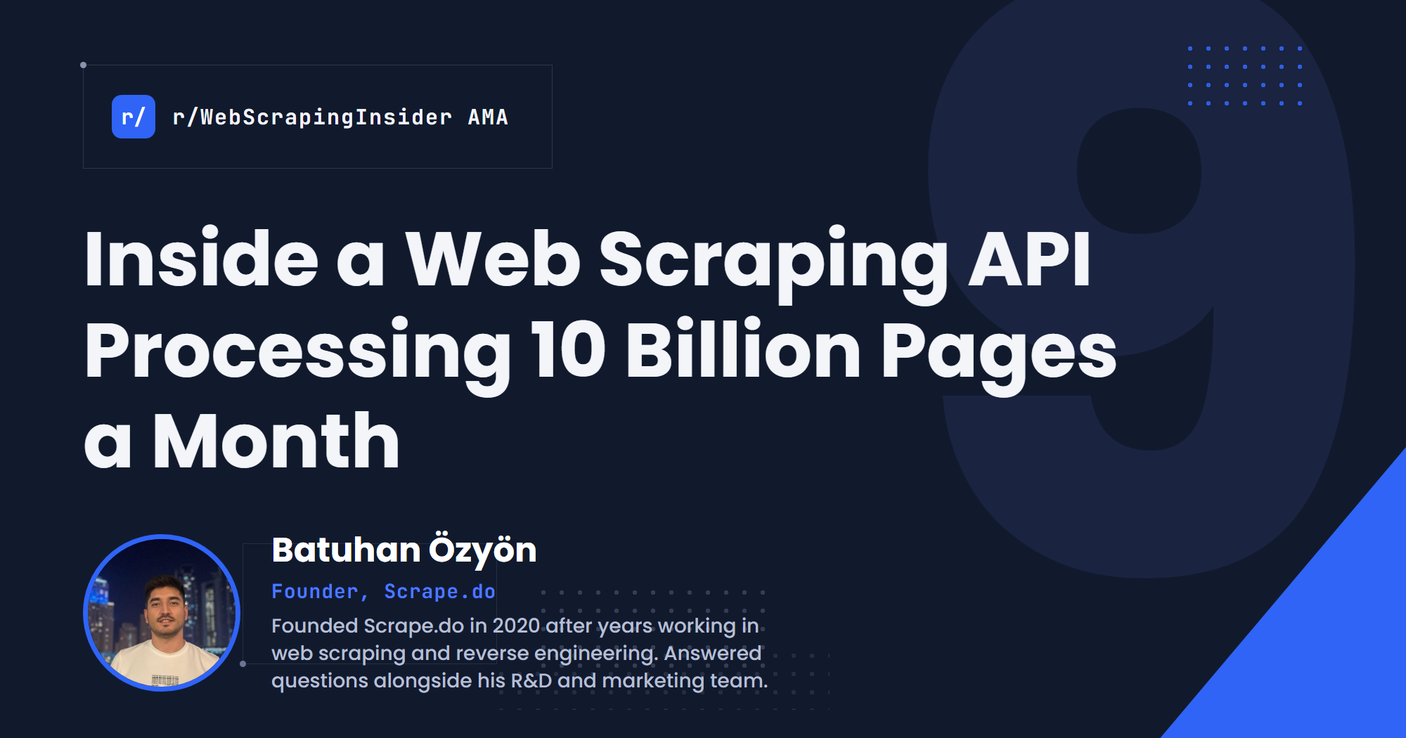 Inside a Web Scraping API Processing 10 Billion Pages a Month: What Actually Keeps the Data Flowing?