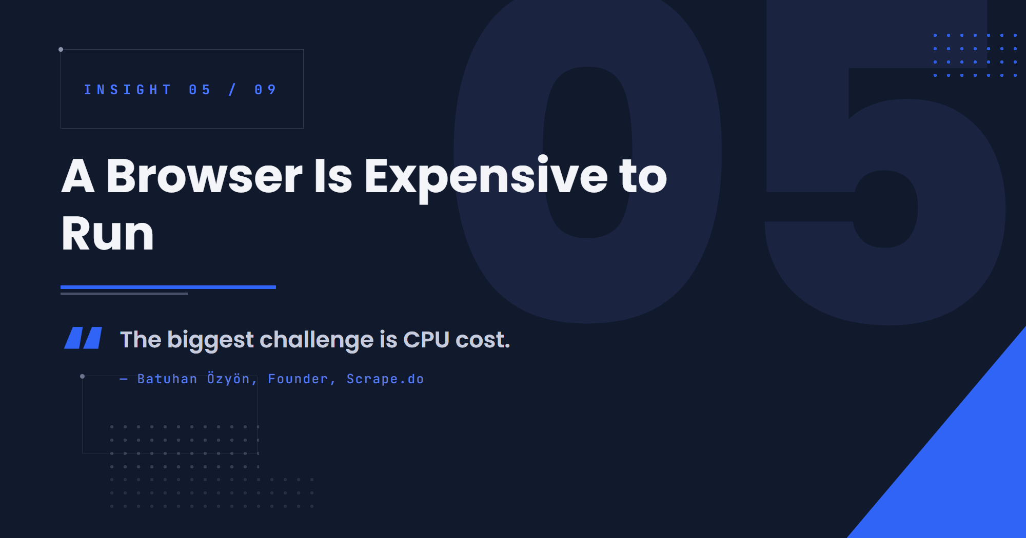A Browser Is Expensive to Run and Hard to Make Believable