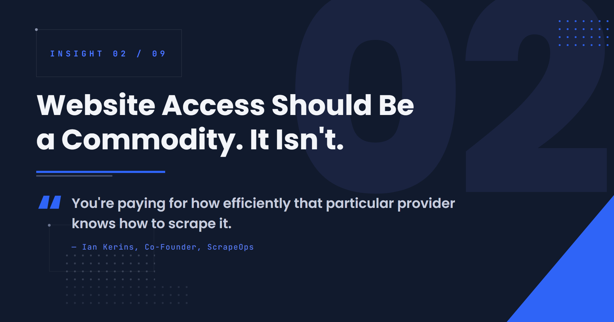 Website Access Should Be Priced Like a Commodity. It Isn't.