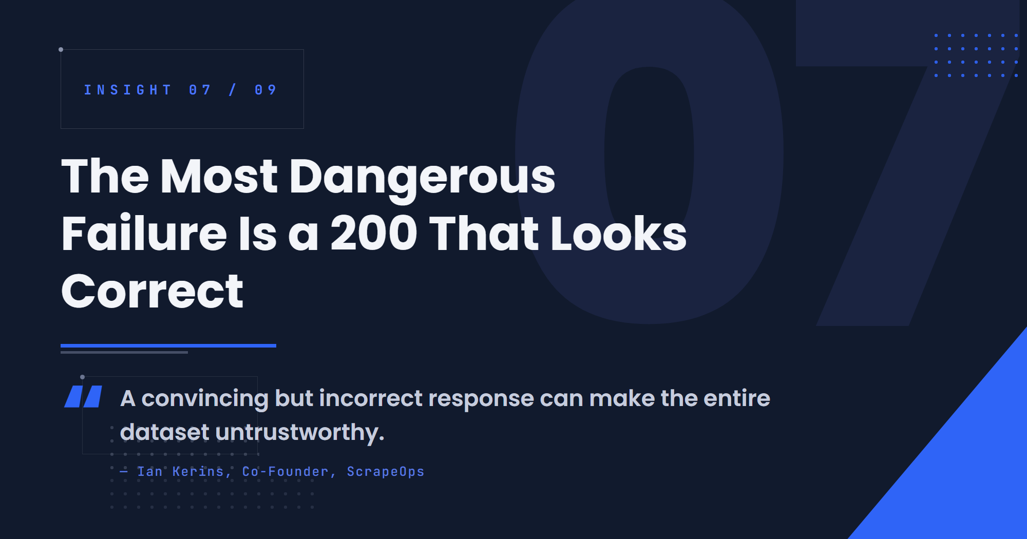 The Most Dangerous Failure Is a 200 That Looks Correct