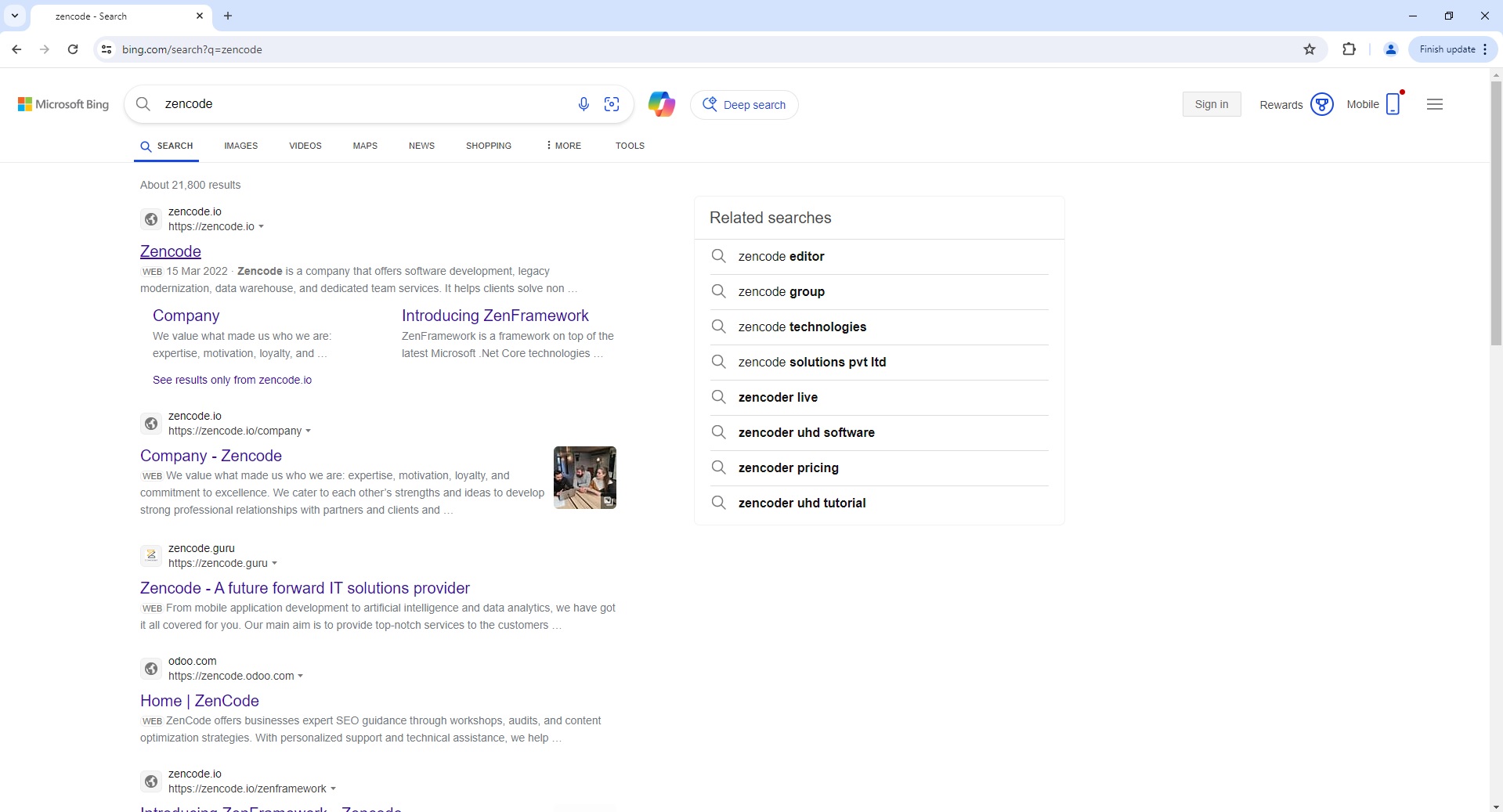 ScrapeOps Parser API - Bing Search Pages