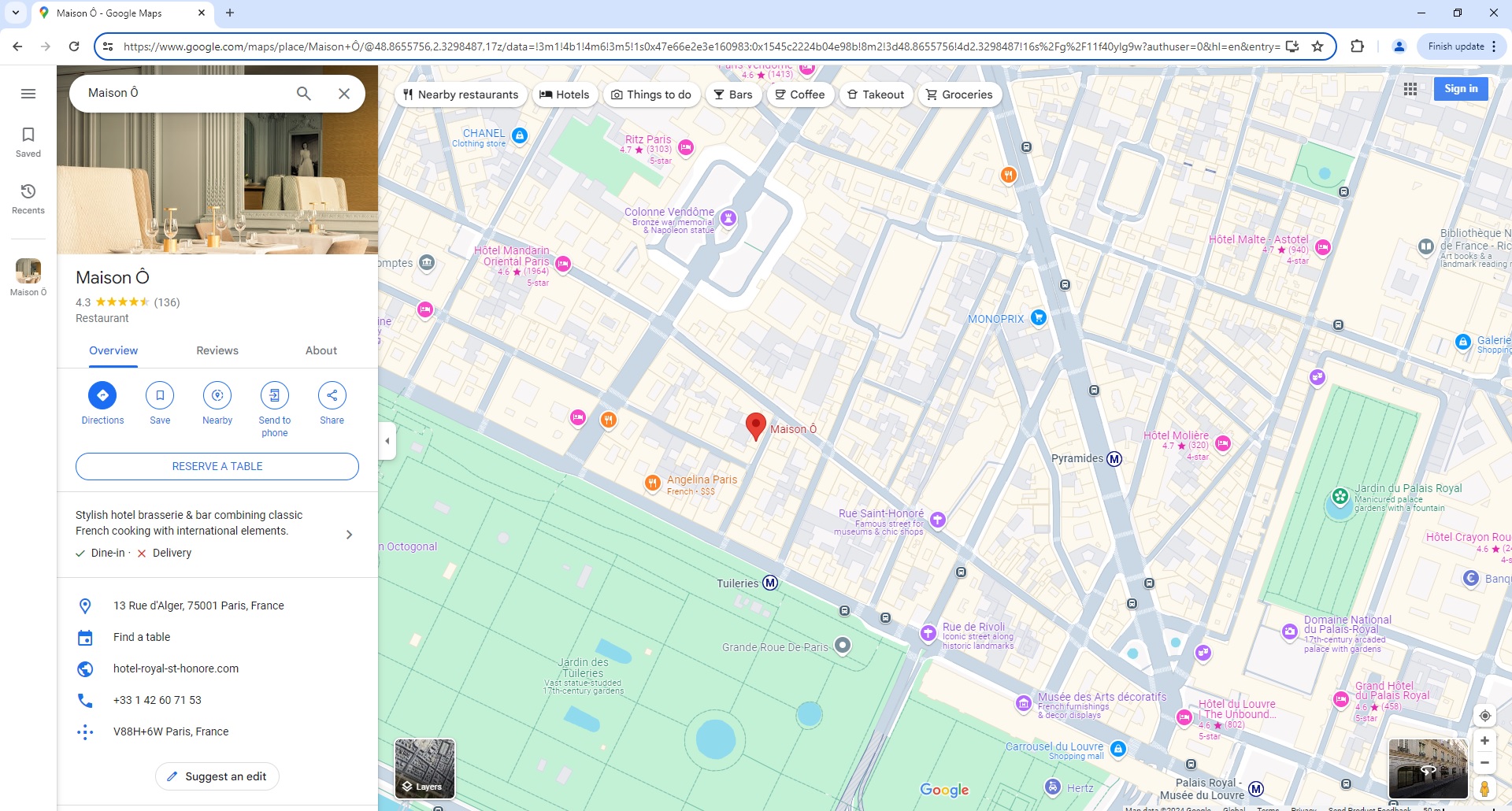 ScrapeOps Parser API - Google Maps Place Page