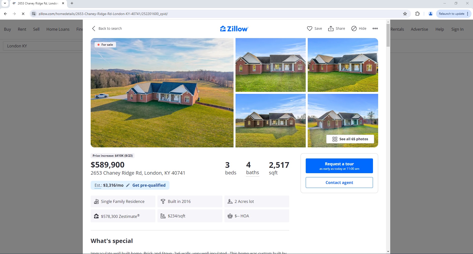 ScrapeOps Parser API - Zillow Home For Sale Detail Page