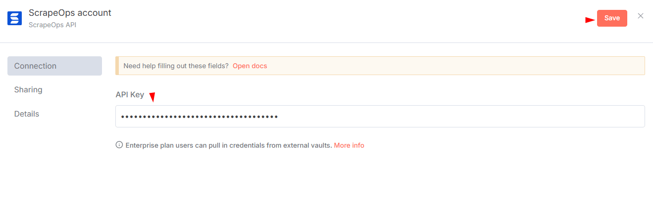 Enter API Key