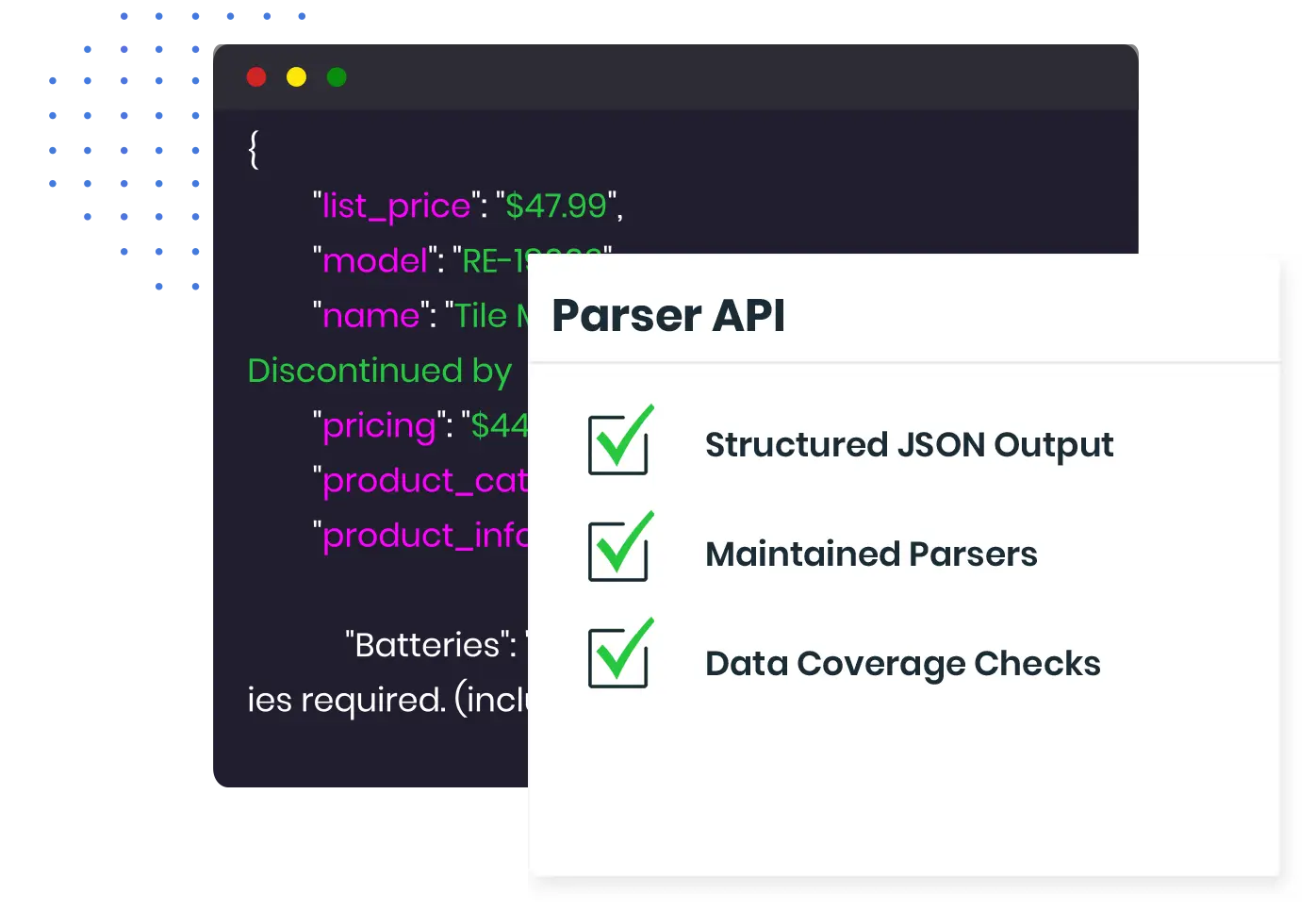 ScrapeOps Parser API Functionality