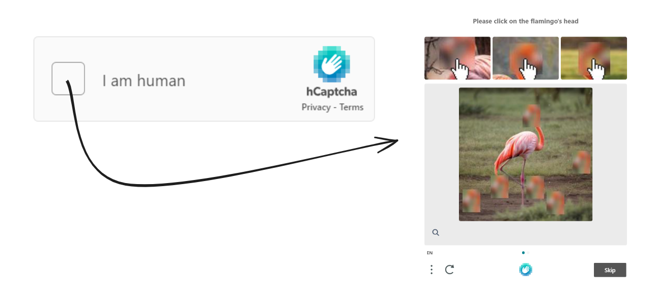 Bypass CAPTCHAs With Puppeteer - Different Types of CAPTCHAs - hCAPTCHAs