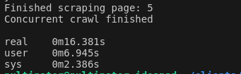 Crawler Results