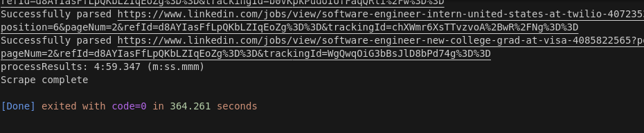 Scraper Performance