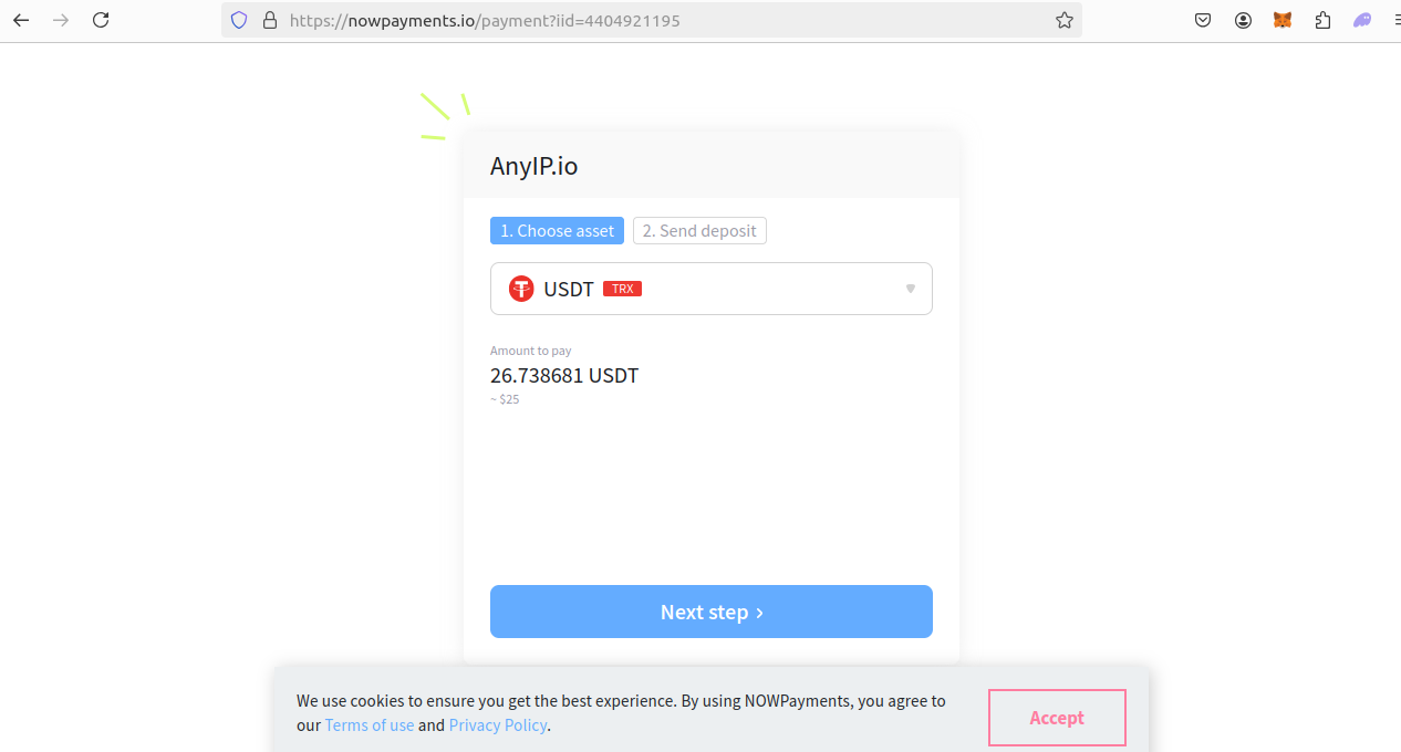 Nowpayments Payment Plan