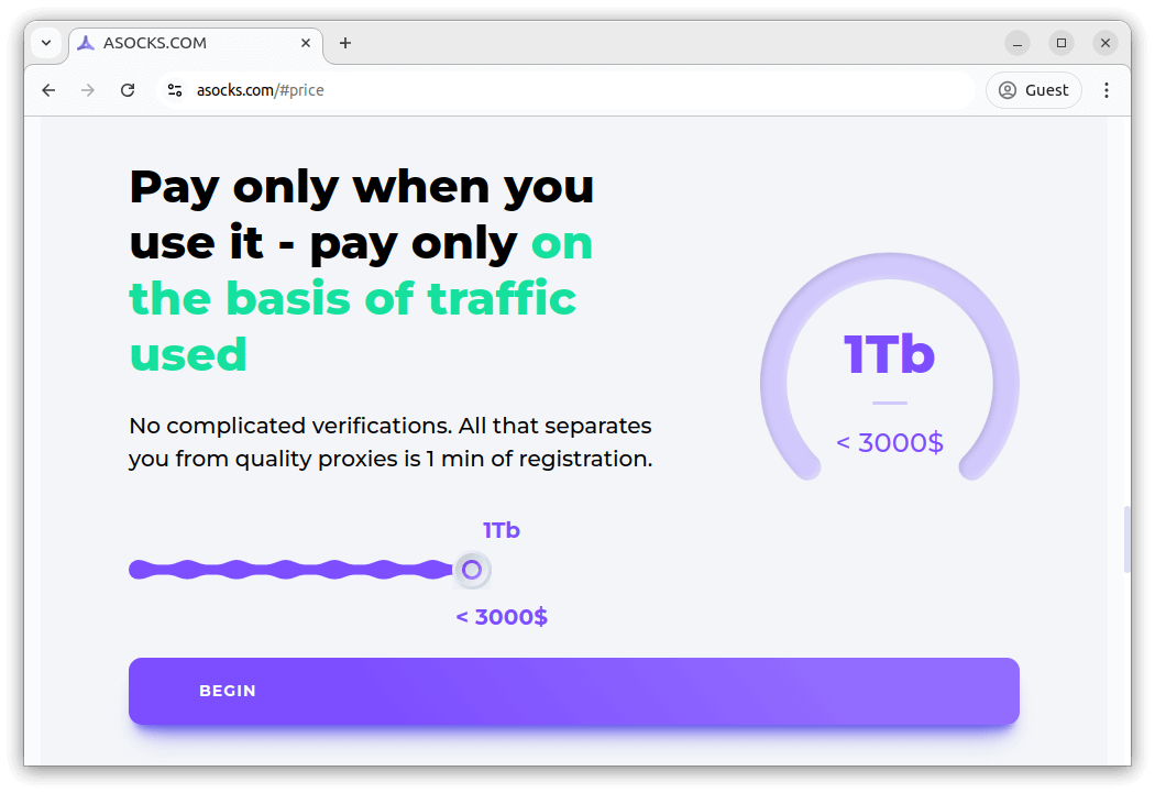 1 TB Pay as you go