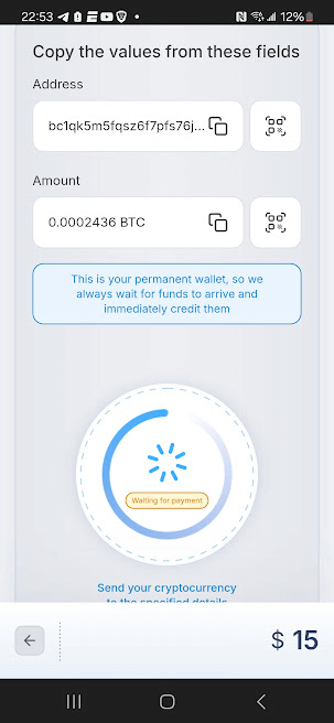 Pay with Bitcoin