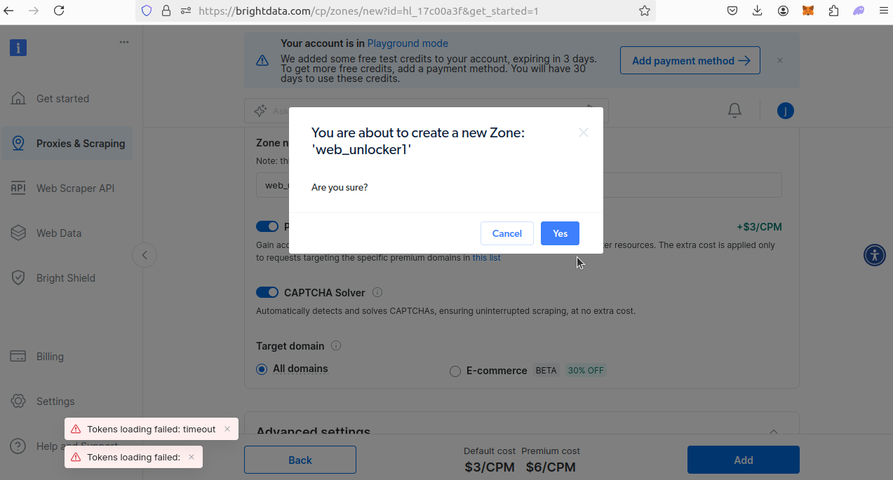 Create unlocker