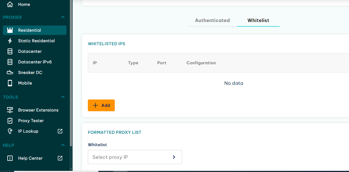 Whitelist Proxy