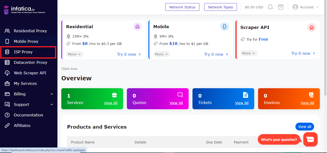 ISD Dashboard