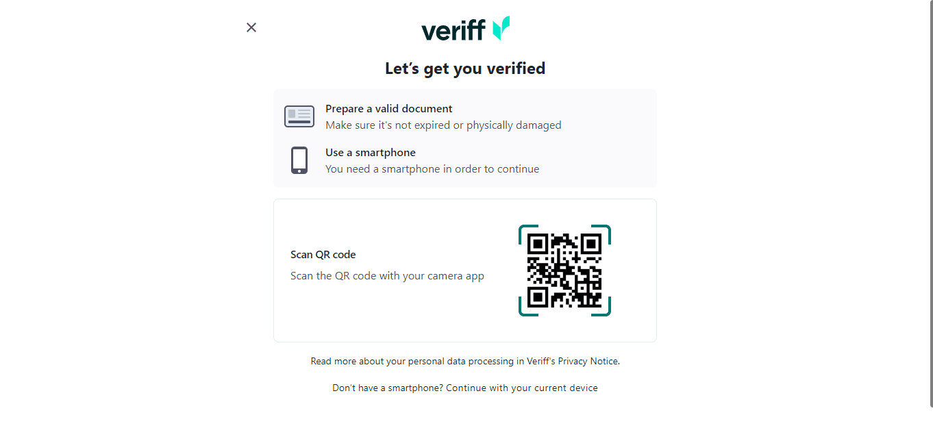 Verification QR