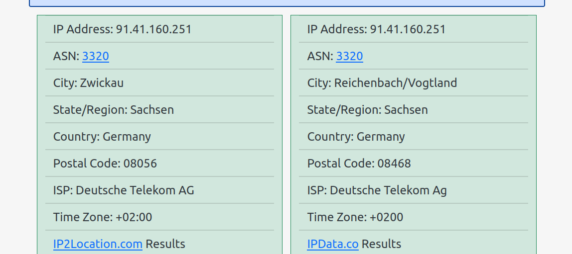 City Verification
