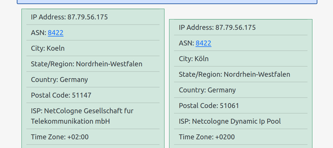 Country Verification