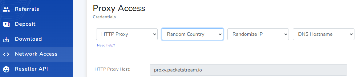 Select Country Dashboard