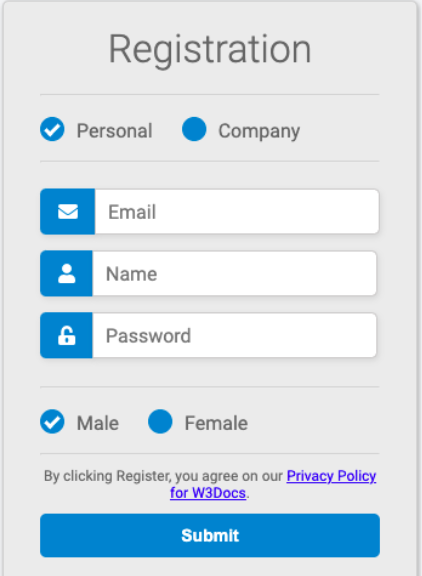 Registration Form