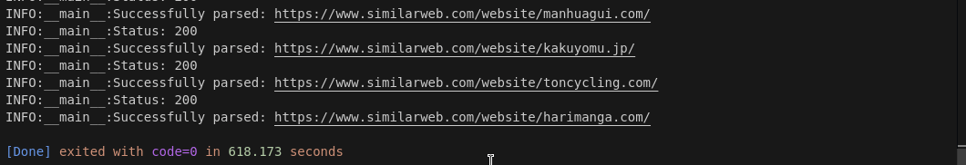 Scraper Performance Terminal