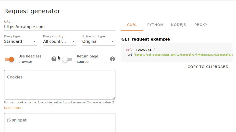 Request Generator