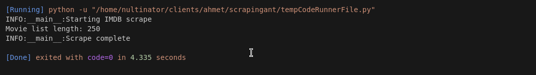 ScrapeOps Results