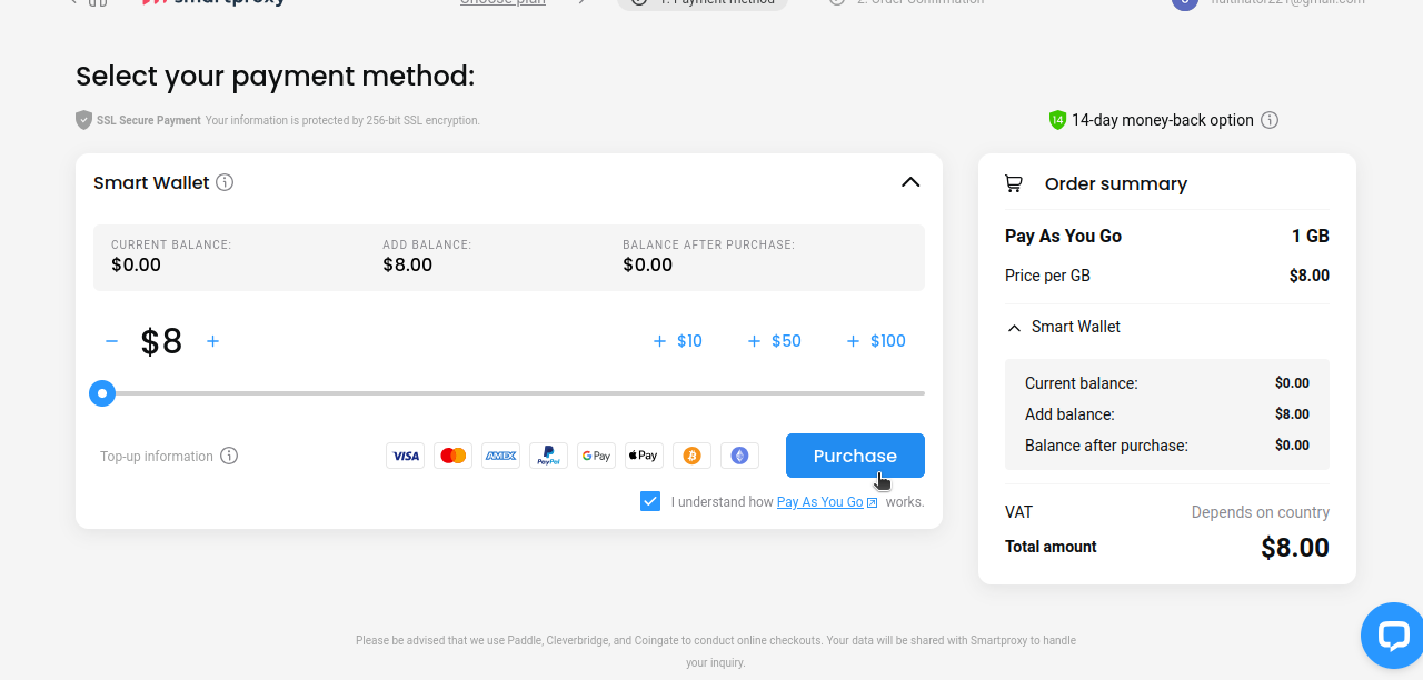 Smartproxy Purchase Plans