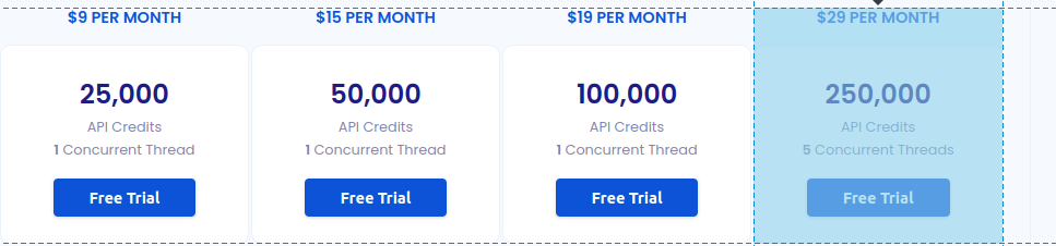 ScrapeOps Pricing