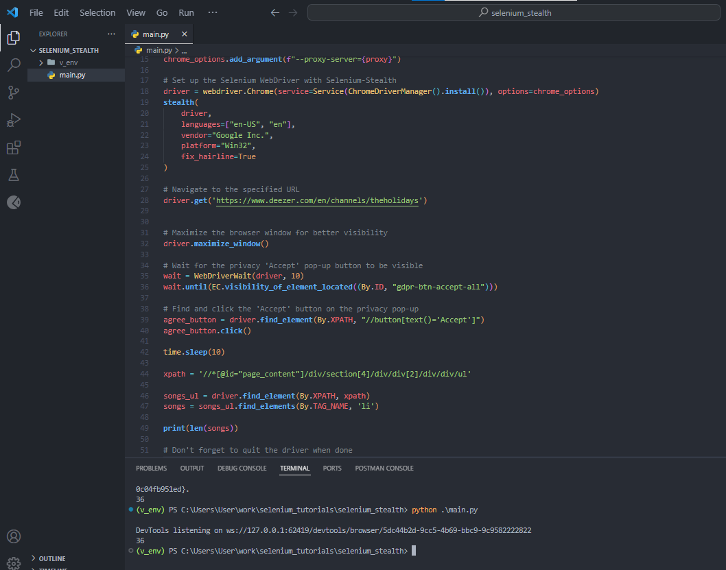 Using Proxies