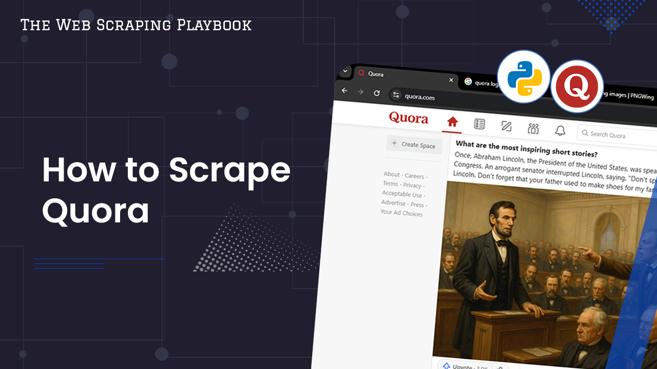 Scrape Quora With Python Requests and BeautifulSoup