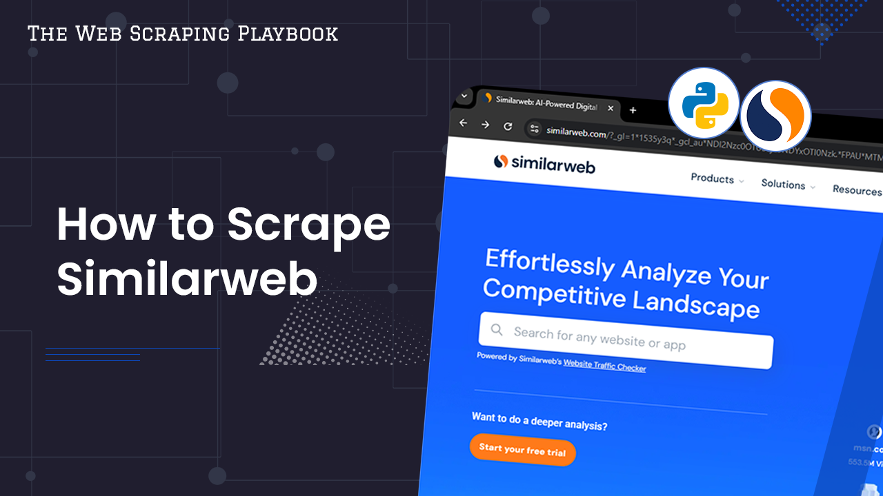 How to Scrape SimilarWeb Guide