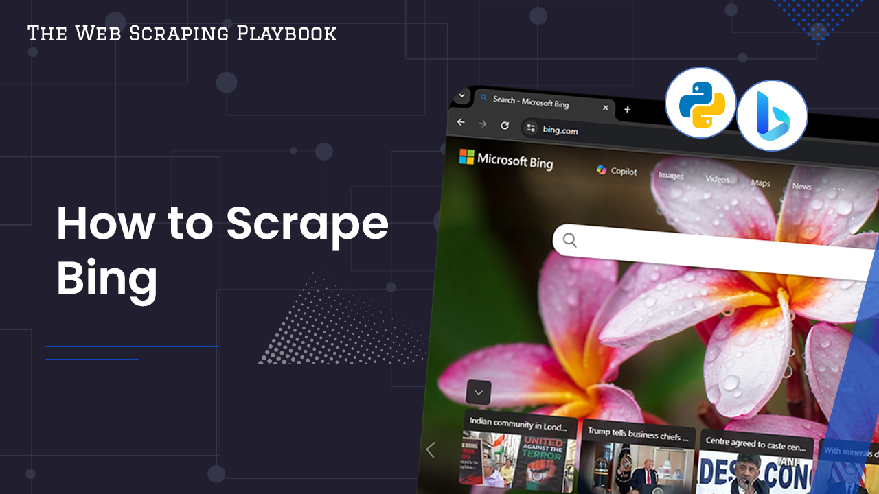 Python Scrape Bing