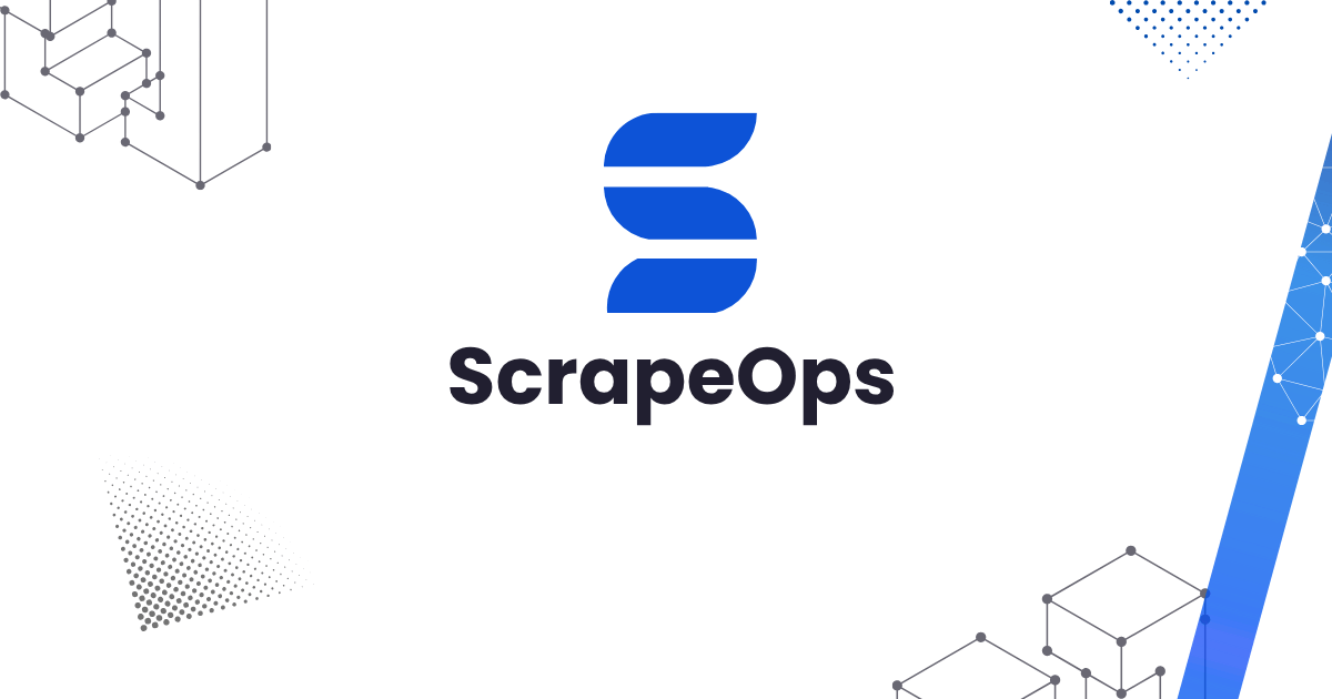 ScrapeOps web scraping toolbox